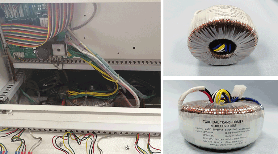 君凌工業(yè)自動化控制設(shè)備環(huán)形變壓器在自動電腦裁線機(jī)、全自動端子壓接機(jī)上的應(yīng)用